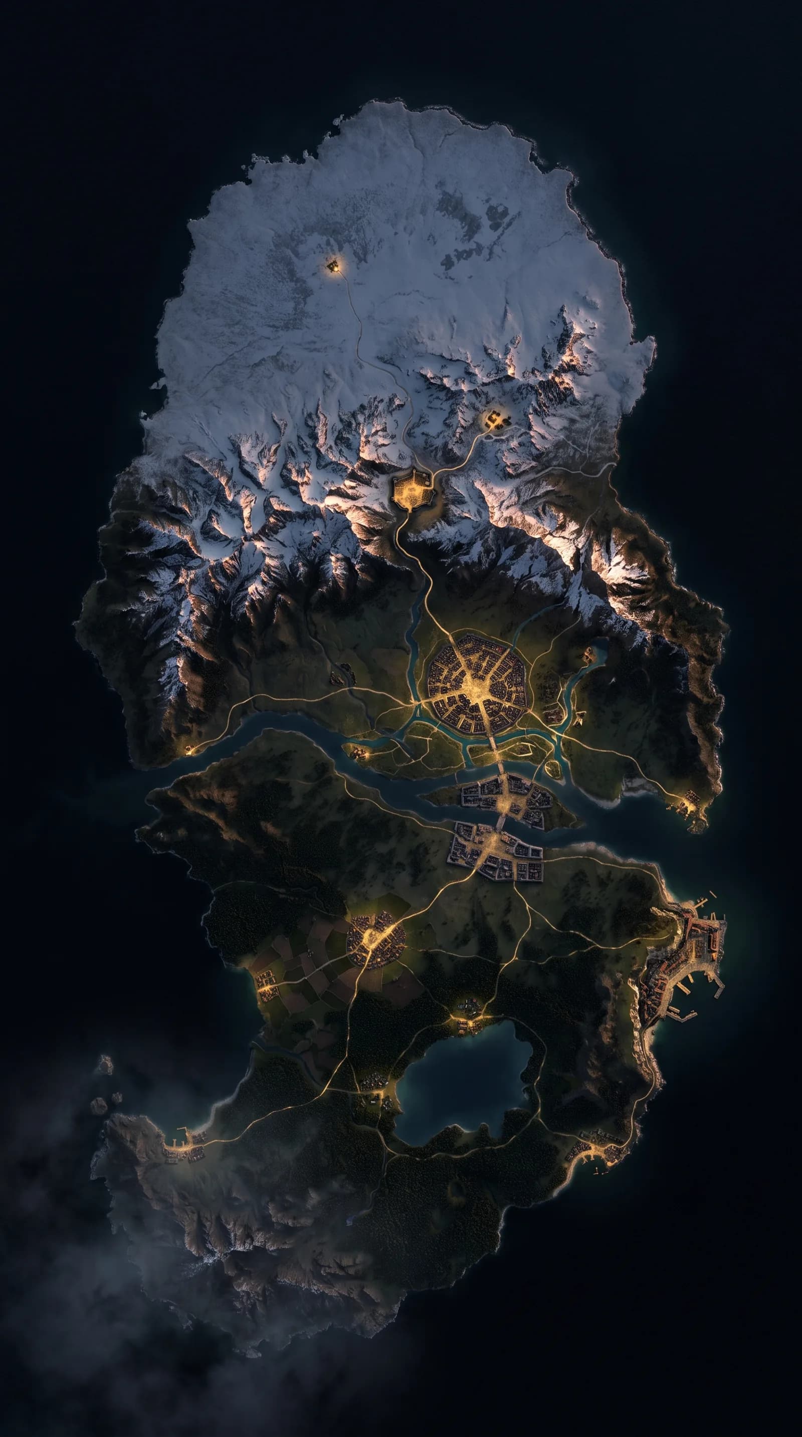 Map of the Mortal Realm